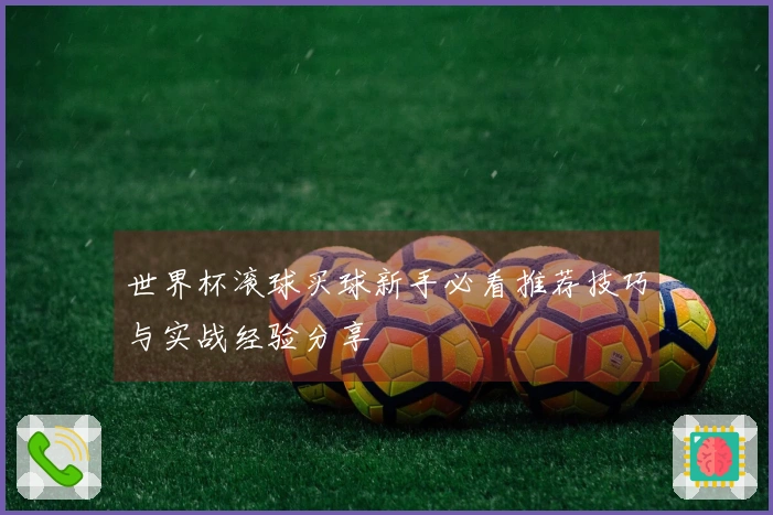 世界杯滚球买球新手必看推荐技巧与实战经验分享